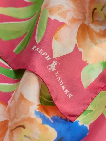 Frotir prugasta polo majica Polo Ralph Lauren s vezom plava