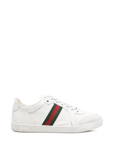 Top Gucci cu dungi alb