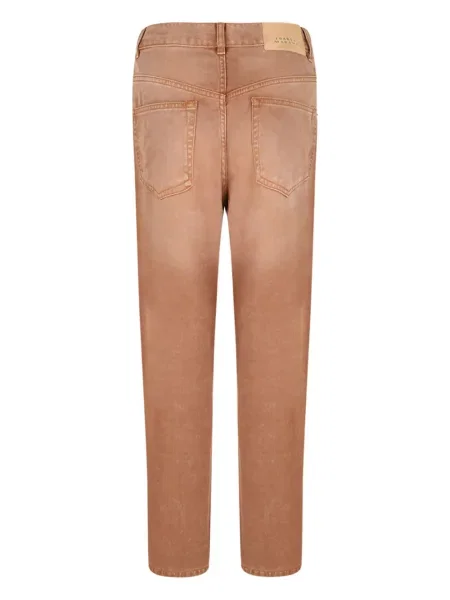 Pantaloni Isabel Marant cu 5 buzunare maro