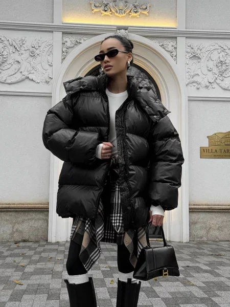 Пуховик Jadone Fashion Taym_chor чорний