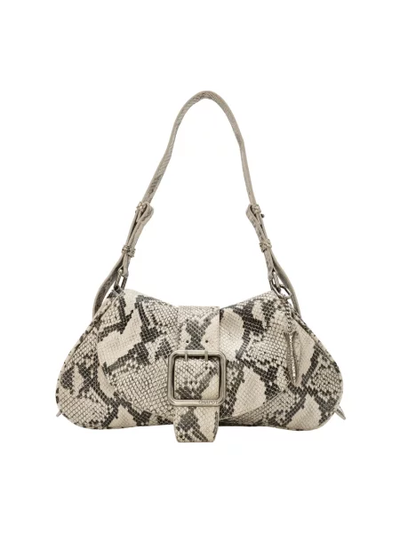 Torebka skórzana Fabienne Chapot skórzana beżowa