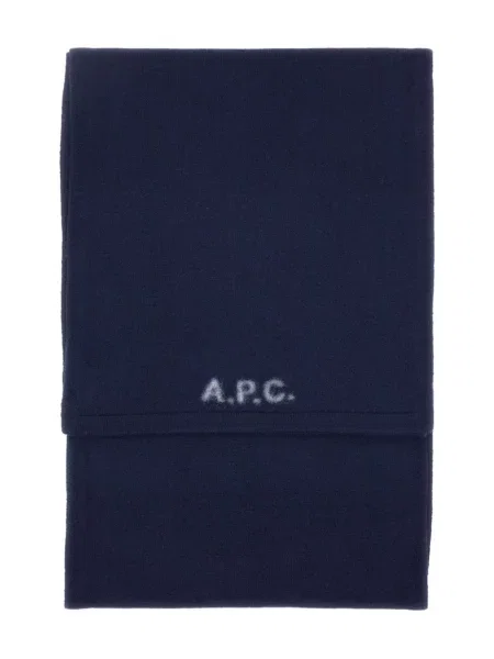 Fular A.p.c. albastru