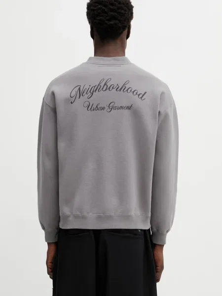NEIGHBORHOOD hanorac de PLAIN SWEAT ZIP JACKET LS
