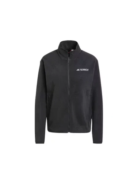 Bluză Adidas din fleece negru