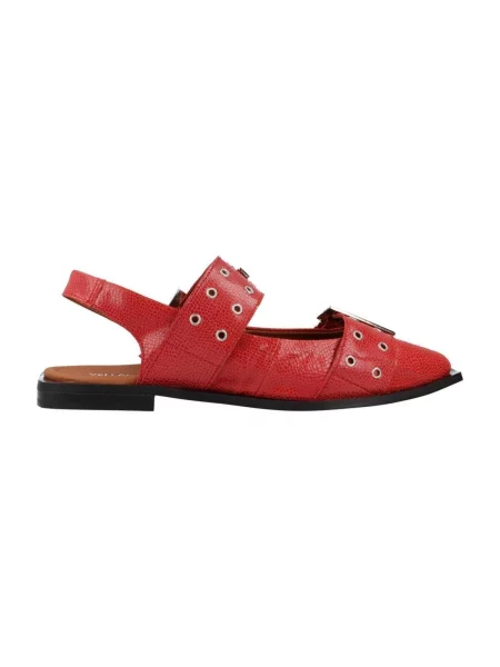 Pantofi Yellow roșu