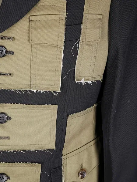 Sacou Comme Des Garcons Homme Plus de lână negru