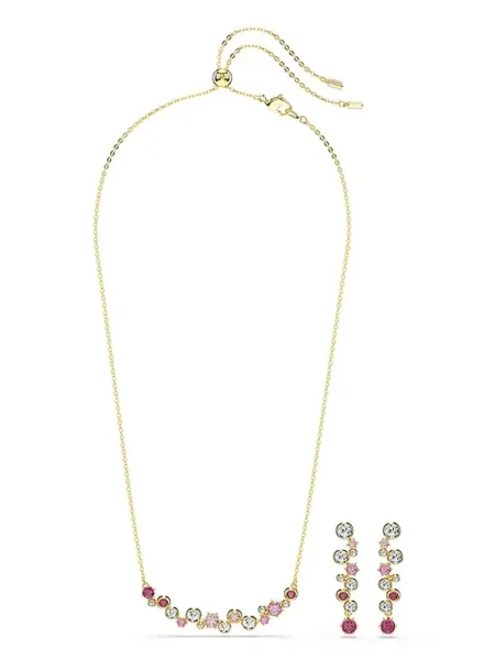 Colier Swarovski de cristal auriu