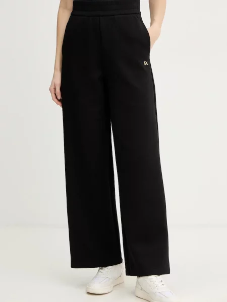 Armani Exchange pantaloni de trening negru