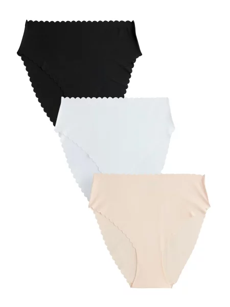 Next Slip pielii / negru alb