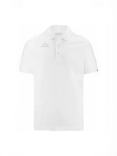 KAPPA Tricou argintiu alb