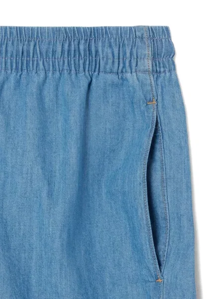 Pantaloni scurți Lacoste cu cordon albastru