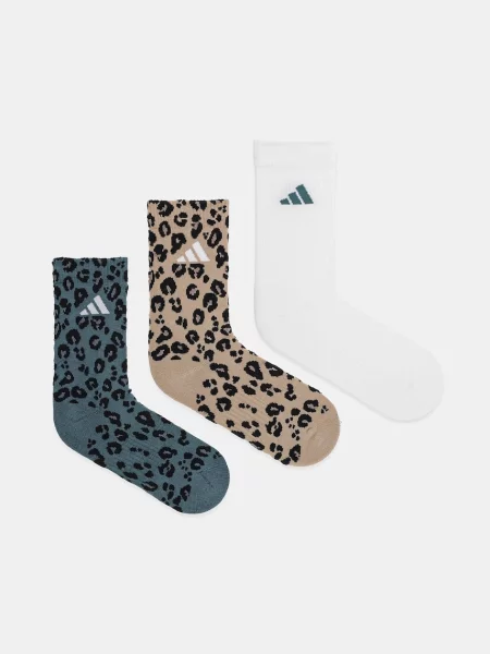 Чорапи adidas Leo Socks 3 чифта бяло