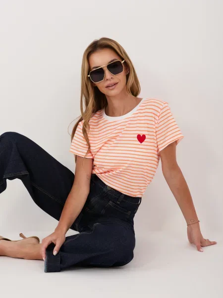 Tricou Italy Moda alb