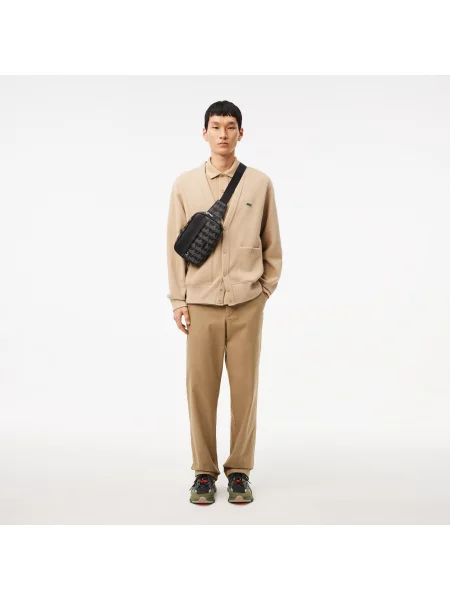 Lacoste Torba Z Paskiem Blend czarna