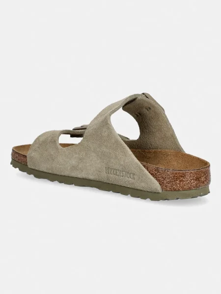 Sneakers Birkenstock Arizona Suede Leather Unisex Faded Khaki EUR 38 verde