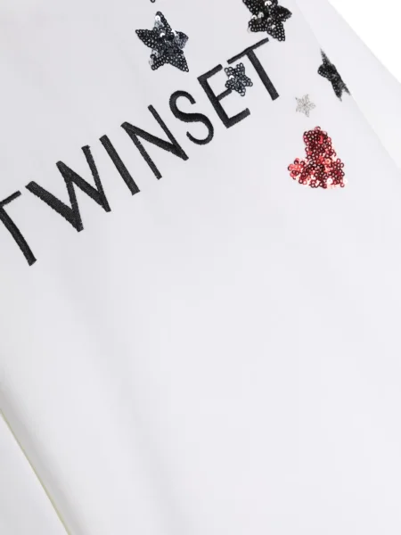 Koszulka dziecięca Twinset biała