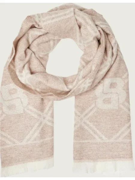 BOSS BLACK De lână șal Cecylia negru