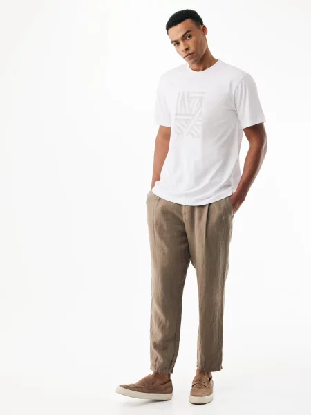 MEXX Tricou grej / murdar alb