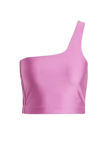 ADIDAS ORIGINALS Sport top FASHION CUT-OUT SPANDEX CROP mov neon
