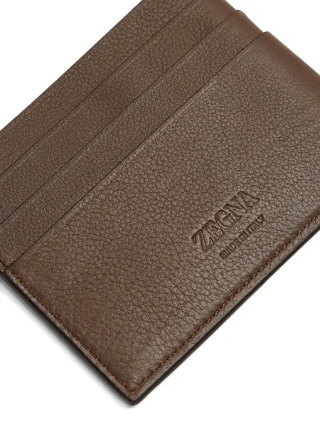 Portofel Zegna din piele maro