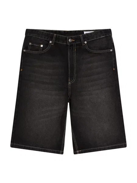 Bershka Kavbojke črna