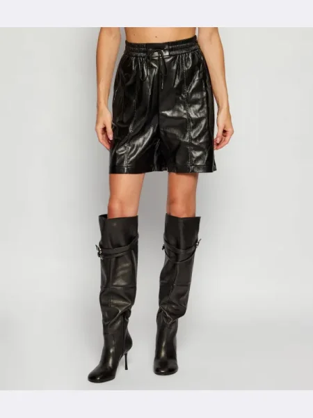 Pinko Pantaloni scurți SEMOLINO negru