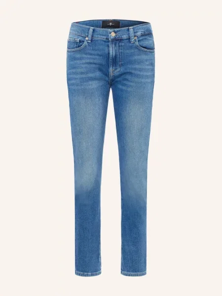 7 For All Mankind Skinny Džíny Relaxed Skinny S Ozdobnými Korálky coastline