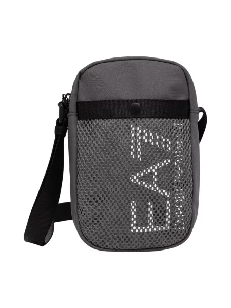 Emporio Armani saszetka na ramię szara