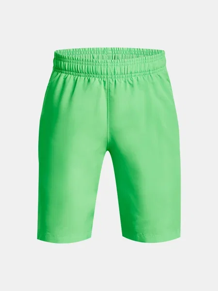 Pantaloni scurți copii Under Armour verde