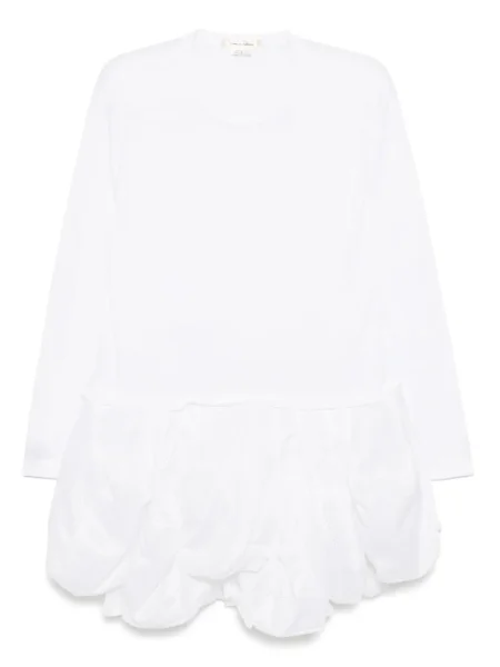 Rochie maxi Comme Des Garçons lungă de costum alb