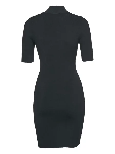 Плетена костюм рокля Cushnie черно