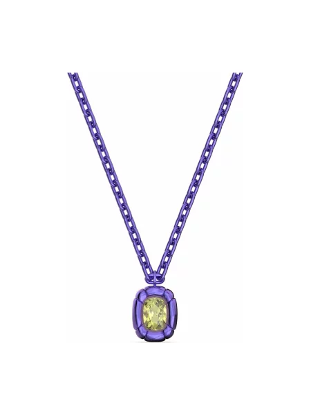 Naszyjnik Swarovski fioletowy