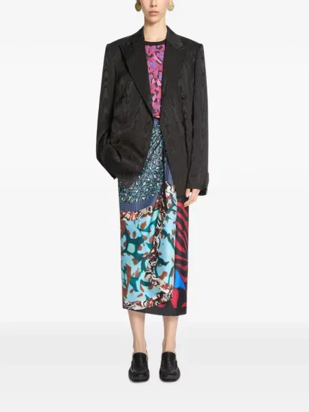Sacou Dries Van Noten negru