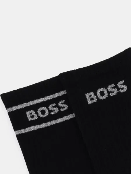 BOSS Ponožky 2P QS Gift Rib CC W černé