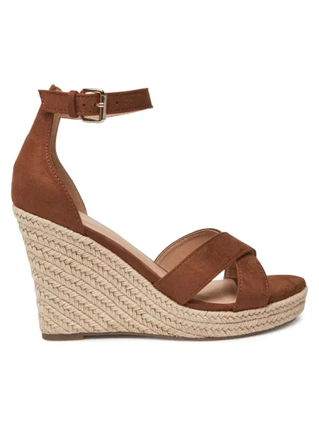 Espadrile ONLY Shoes Mf Wedge rjava