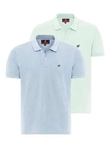 Williot Tričko světlemodrá / mátová