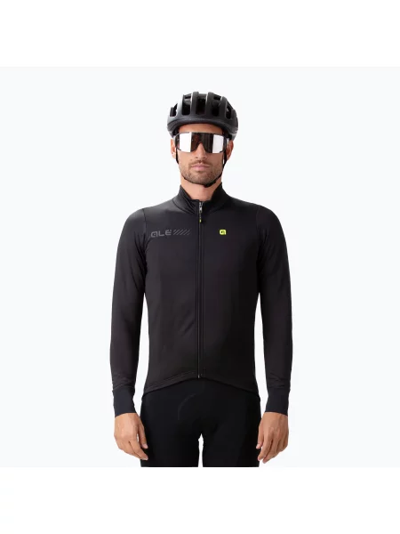 Cyklistická bunda Alé Fondo černá