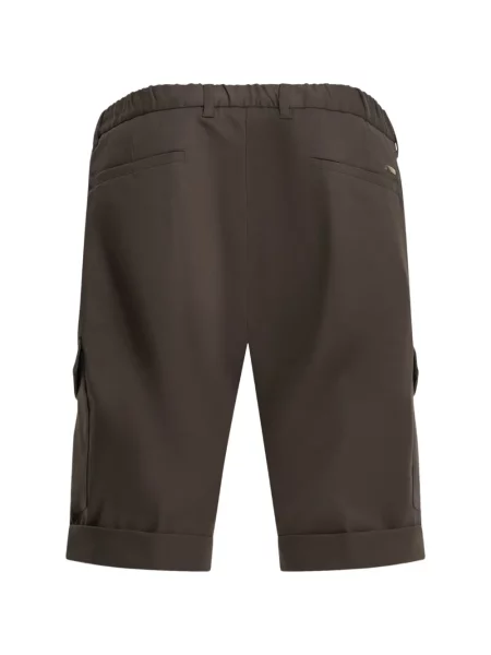 Pantaloni scurți cargo Herno maro