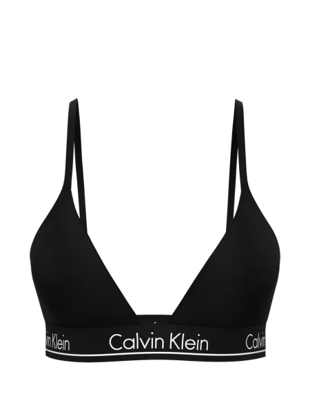 Top Calvin Klein cu autograf negru