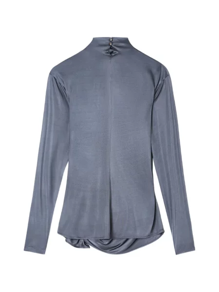 Top Giorgio Armani drapat gri