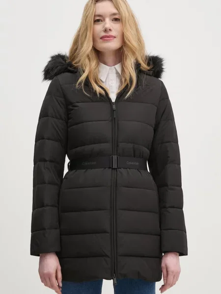 Calvin Klein Зимно палто черен