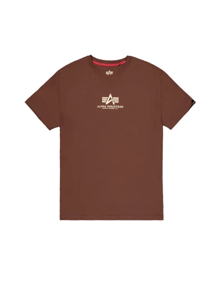 ALPHA INDUSTRIES Tričko / hnědá béžová