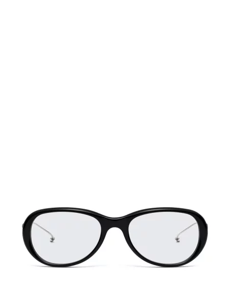 Ochelari de soare rotunzi Maison Margiela negru