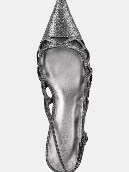 Туфли Steve Madden серебряные