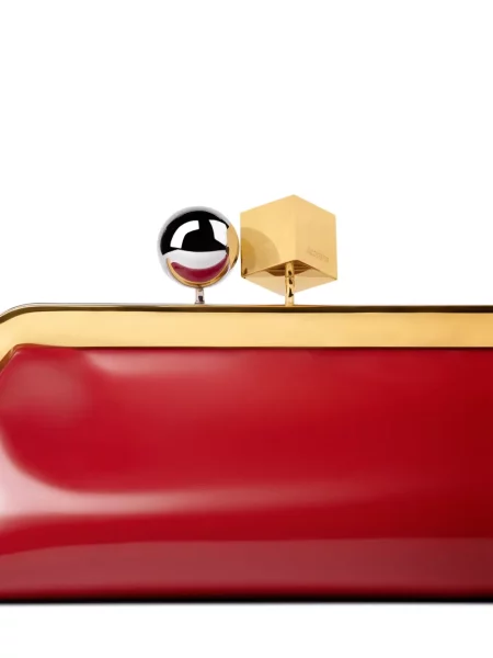 Geantă plic Jacquemus roșu