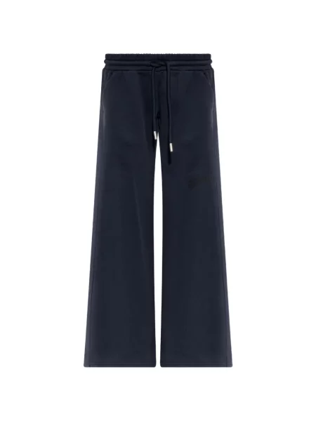 Pantaloni Off-white alergare alb