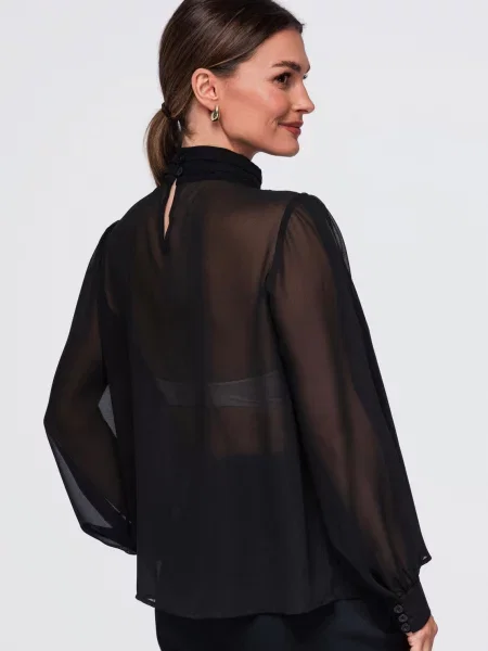Bluza Ombre crna