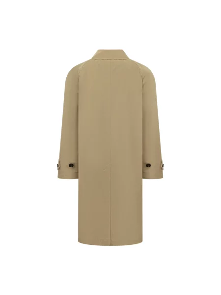 Długi płaszcz Burberry beżowy