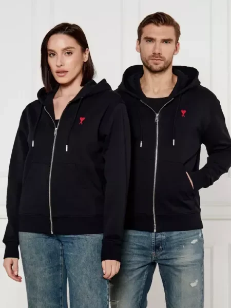 AMI Paris Hanorac negru