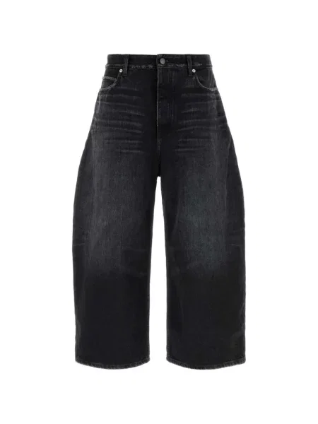 Blugi Balenciaga zdrențuiți negru